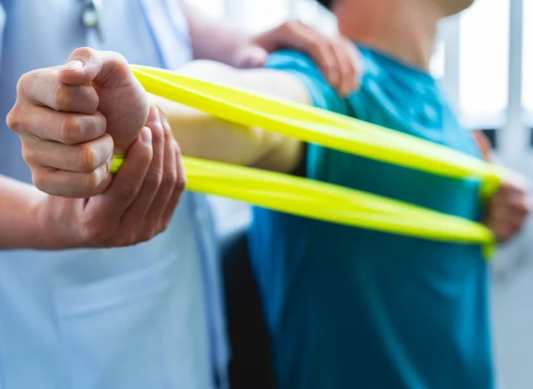 physical-therapist-gives-resistance-band-exercises-physiozen