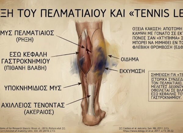 Tennis leg