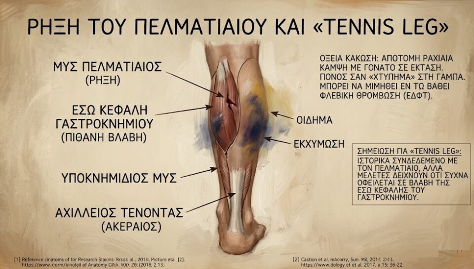 Tennis leg